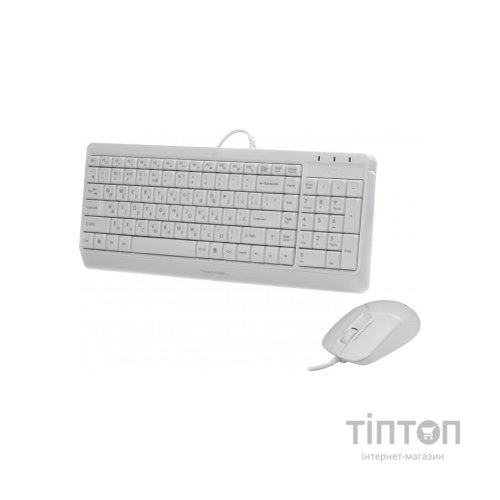 Комплект A4Tech F1512 White