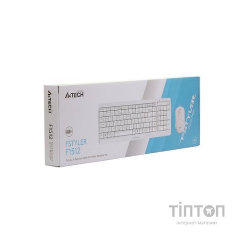 Комплект A4Tech F1512 White