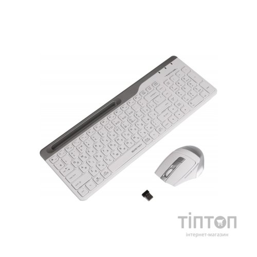 Комплект A4Tech FB2535C Wireless/Bluetooth Icy White (FB2535C Icy White)