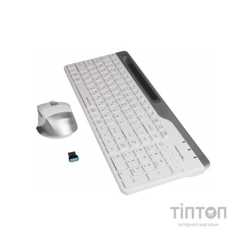 Комплект A4Tech FB2535C Wireless/Bluetooth Icy White (FB2535C Icy White)