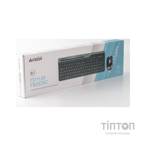 Комплект A4Tech FB2535C Wireless/Bluetooth Smoky Grey (FB2535C Smoky Grey)