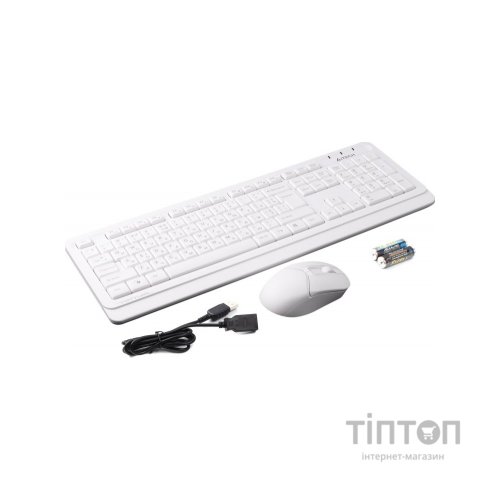 Комплект A4Tech FG1012 Wireless White