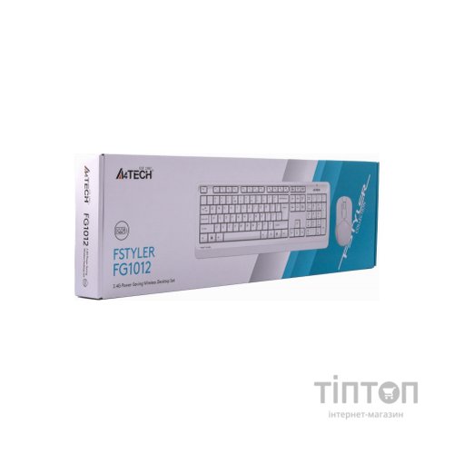 Комплект A4Tech FG1012 Wireless White