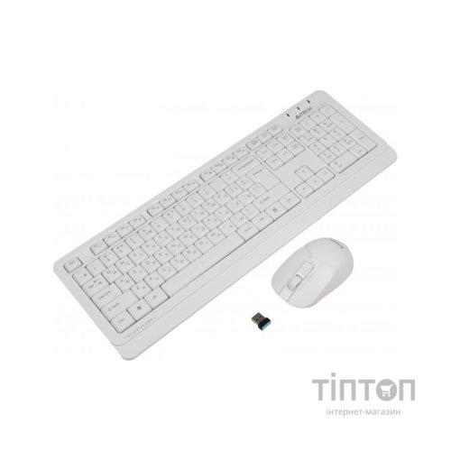 Комплект A4Tech FG1012 Wireless White