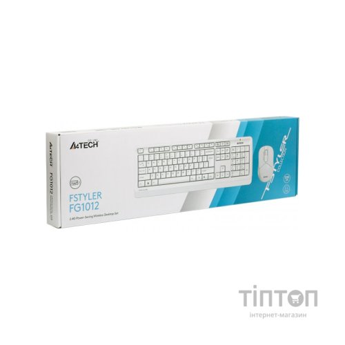 Комплект A4Tech FG1012 Wireless White
