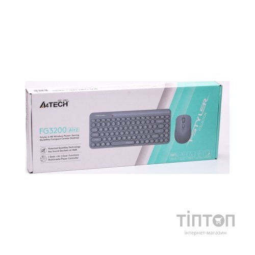 Комплект A4Tech FG3200 Air2 Wireless Blue (4711421997201)
