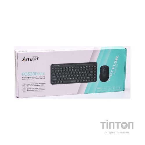 Комплект A4Tech FG3200 Air2 Wireless Grey (4711421997270)