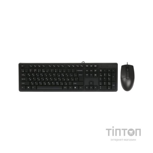Комплект A4Tech KK-3330 USB Black (KK-3330 Black)
