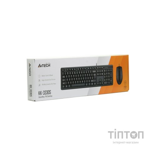 Комплект A4Tech KK-3330S USB Black
