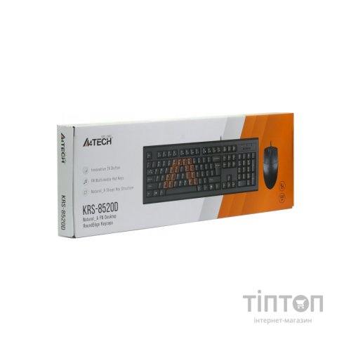 Комплект A4Tech KRS-8520D USB Black
