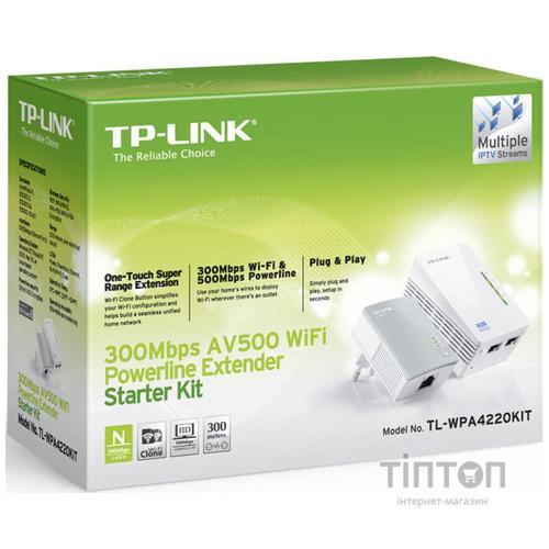 Комплект адаптерів TP-Link TL-WPA4220KIT