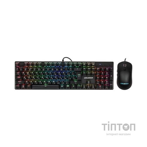 Комплект Cougar Combat Keyboard and Mouse USB Black (Combat)