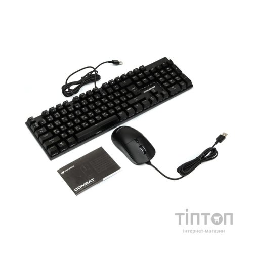 Комплект Cougar Combat Keyboard and Mouse USB Black (Combat)