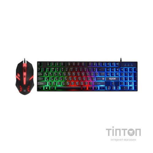 Комплект Defender Glion C-123 USB UA Black (45122)
