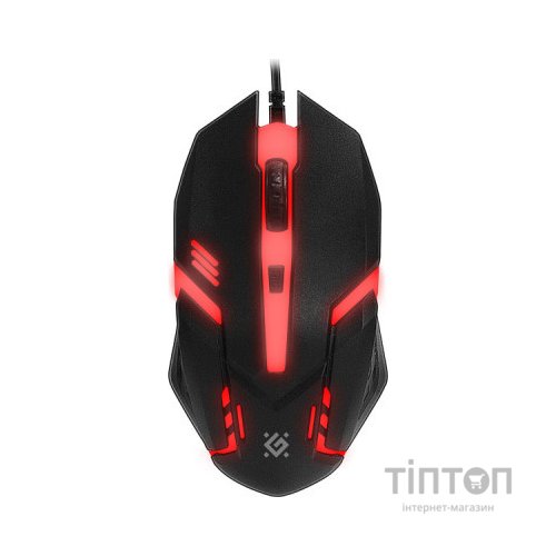 Комплект Defender Glion C-123 USB UA Black (45122)