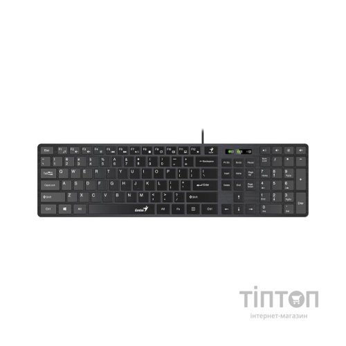 Комплект Genius C-126 SlimStar USB Black Ukr (31330007407)