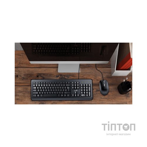 Комплект Genius KM-160 Black Ukr (31330001419)