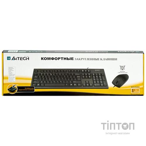 Комплект (клавіатура, миша) A4Tech KR-8520D Black USB