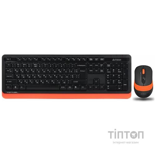 Комплект клавіатура+миша A4tech FG1010 Orange (FG1010 (Orange))