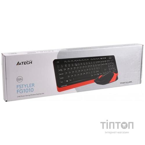 Комплект клавіатура+миша A4tech FG1010 Orange (FG1010 (Orange))