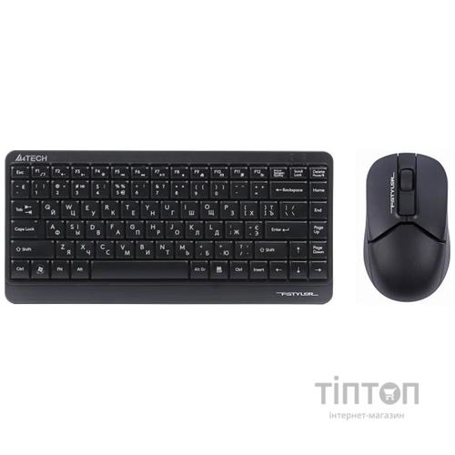 Комплект клавіатура+миша A4tech FG1112 Wireless Black (FG1112 (Black))