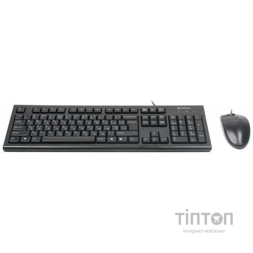 Комплект клавіатура+миша A4tech KR-8520D Black