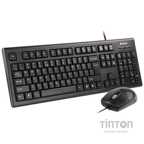 Комплект клавіатура+миша A4tech KRS-8520D Black