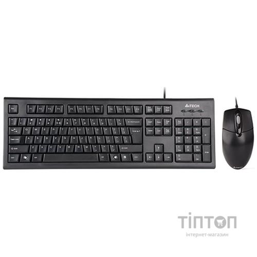 Комплект клавіатура+миша A4tech KRS-8520D Black