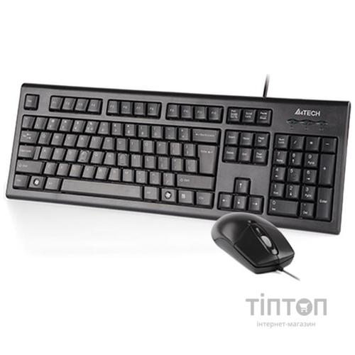 Комплект клавіатура+миша A4tech KRS-8520D Black