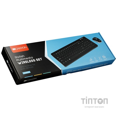 Комплект Canyon SET-W3 Wireless Black (CNS-HSETW3-RU)