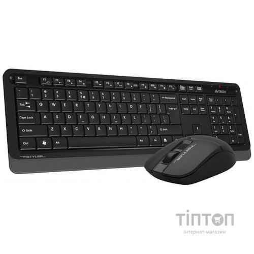 Комплект (клавиатура, мышь) беспроводной A4Tech FG1012 Black USB