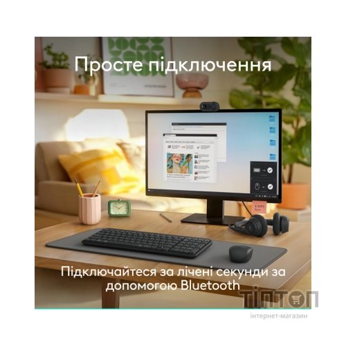 Комплект Logitech MK250 Bluetooth UA Graphite (920-013823)