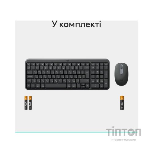 Комплект Logitech MK250 Bluetooth UA Graphite (920-013823)
