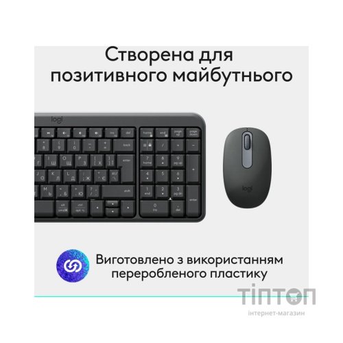 Комплект Logitech MK250 Bluetooth UA Graphite (920-013823)
