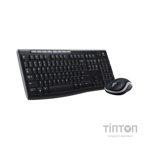 Комплект Logitech MK270 чорний, безпровідний