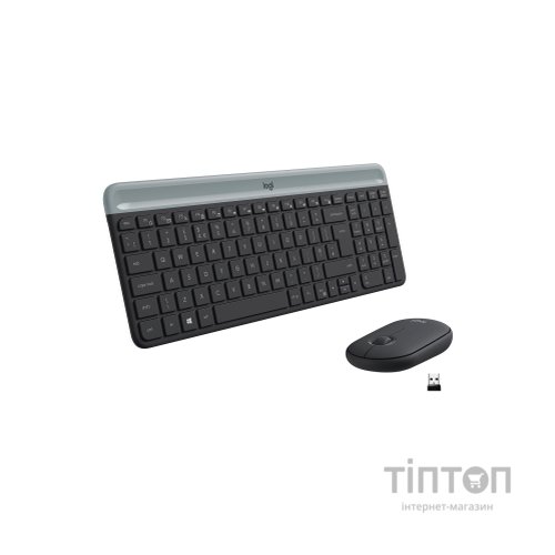 Комплект Logitech MK470 Slim Wireless UA Graphite (920-009204)