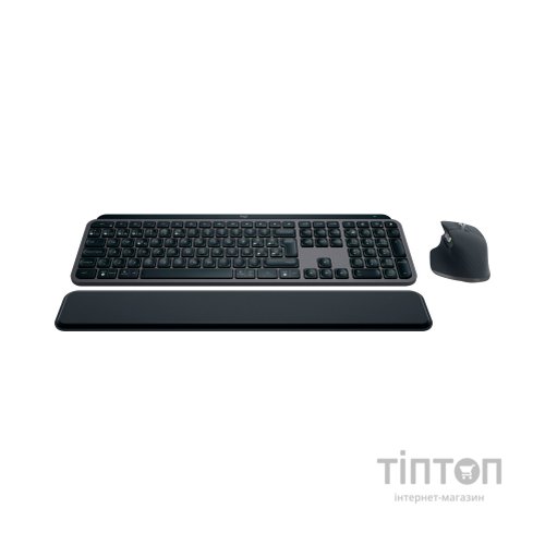 Комплект Logitech MX Keys S Plus Palmrest Wireless UA Graphite (920-011614)