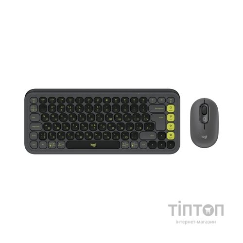 Комплект Logitech POP Icon Combo Bluetooth UA Graphite (920-013156)