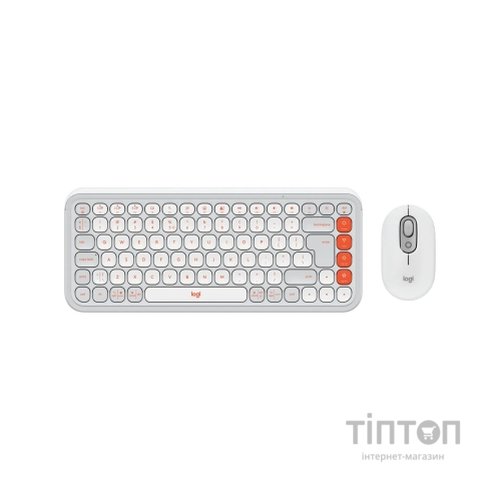 Комплект Logitech POP Icon Combo Bluetooth UA Off-White (920-013141)