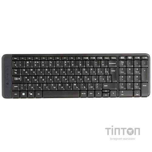 Комплект Logitech Wireless Combo MK220 чорний, безпровідний