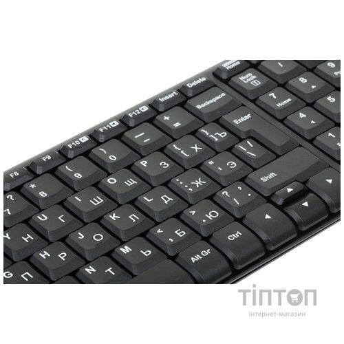 Комплект Logitech Wireless Combo MK220 чорний, безпровідний