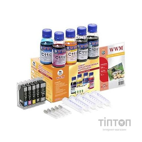 Комплект перезаправних картриджів WWM для Canon Pixma IP3600/4600/4700/MP540/620/630