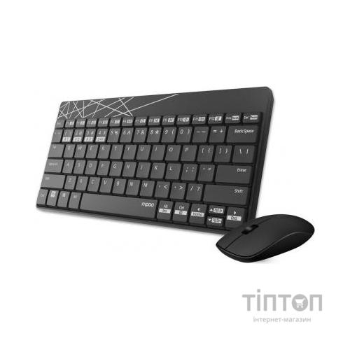 Комплект Rapoo 8000M Black