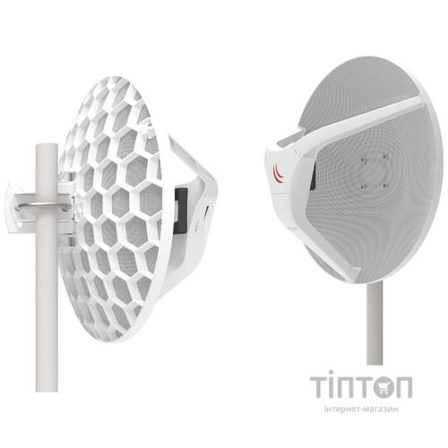 Комплект точок доступу Mikrotik Wireless Wire Dish (RBLHGG-60adkit) (60GHz, 1xGE, PoE In 1Gb до 1500м)