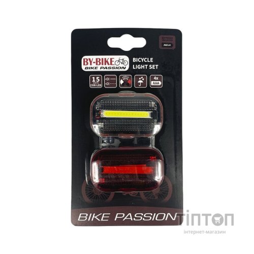 Комплект велофар Good Bike BY-Bike Three COB LED (99173-IS)