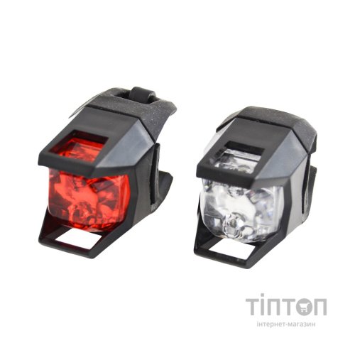 Комплект велофар Good Bike Eclipse 2 режима 2 LED (92330-IS)
