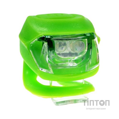 Комплект велофар Good Bike Silicone LED Green (92325Green-IS)