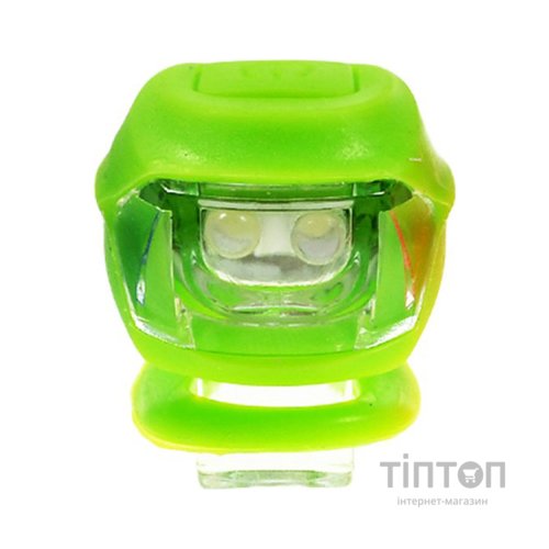 Комплект велофар Good Bike Silicone LED Green (92325Green-IS)