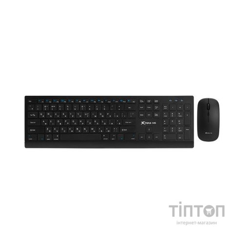 Комплект Xtrike ME MK-208W Wireless UA Black (MK-208WUA)