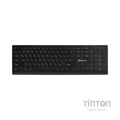 Комплект Xtrike ME MK-208W Wireless UA Black (MK-208WUA)